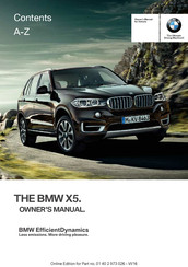 BMW 528i 2016 Owner's Manual