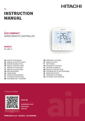 Hitachi ECO COMPACT PC-ARC-E Instruction Manual