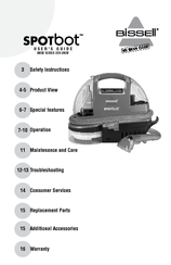 Bissell SPOTBOT 88D6 Series User Manual