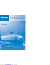 Breville Avance Banquet BEF400 Instructions For Use Manual