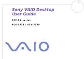 Sony VAIO PCV-7776 User Manual