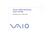 Sony PCV-RZ104 User Manual