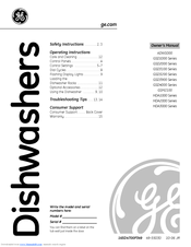 GE GSD3960LSS Owner's Manual
