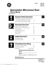 GE JVM1740SMSS - 1.7cf Microwave 1000W User Manual