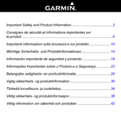 Garmin Edge 705 - Cycle GPS Receiver Important Safety And Product Information