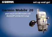 Garmin 20SM - Mobile - For BlackBerry Set Up And Go Manual