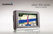 Garmin Zumo 600 Series Owner's Manual