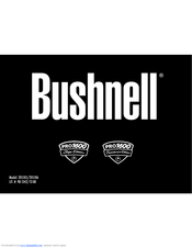 Bushnell 205105; 205106 Instruction Manual