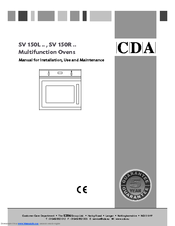 Cda SV 150L Series Installation & Use Manual