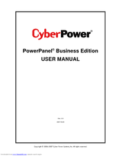 CyberPower PowerPanel Business Edition User Manual