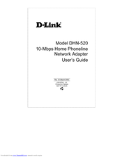 D-Link DHN-520 User Manual