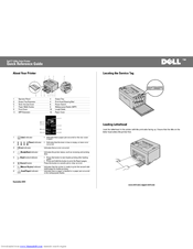 Dell 1250 Color Quick Reference Manual