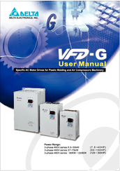 Delta Electronics AC Motor Drive VFD-G User Manual