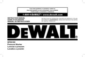 Dewalt DPD3100 Instruction Manual