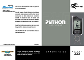 Directed Electronics PYTHON 333 Owner's Manual
