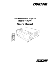 Dukane ImagePro 9100HC User Manual