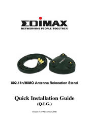 Edimax 802.11n/MIMO Antenna Relocation Stand EA-MARS Quick Installation Manual