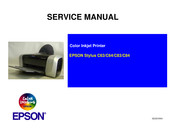 Epson Stylus C83 Service Manual
