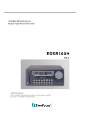EverFocus EDSR100H Instruction Manual