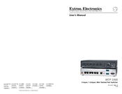 Extron electronics MTP SW6 User Manual