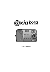 FujiFilm axia ix-10 User Manual