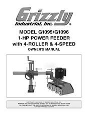 Grizzly G1095/G1096 Owner's Manual