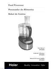 Haier HFP400SS - Food Processor, With User Manual