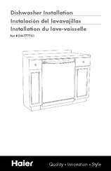 Haier DW-7777-01 Installation Manual
