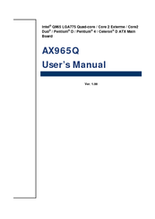 Intel AX965Q User Manual