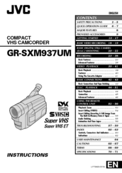 JVC GR-SXM937UM Instruction Manual