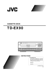 Jvc TD-EX90 Instructions Manual