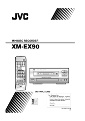 JVC XM-EX90 Instruction Manual