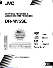JVC DR-MV5SE Instructions Manual