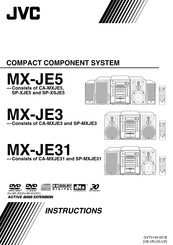 JVC MX-JE3 Instructions Manual