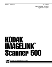 Kodak Imagelink 500S User Manual