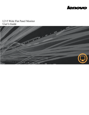 Lenovo L215 Wide User Manual