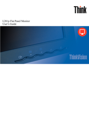 Lenovo ThinkVision L201p User Manual