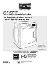 Maytag W10254443A Use And Care Manual