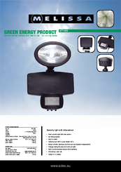 Melissa Green Energy 677-001 Specifications