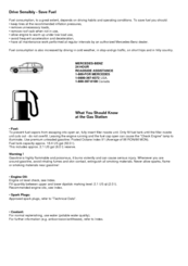 Mercedes-Benz 2000 C-Class Operator's Manual