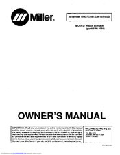 Miller Electric NSPR 8989 Owner's Manual