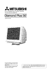 Mitsubishi Diamond Plus 92 User Manual