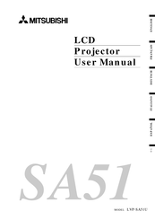Mitsubishi SA51 User Manual