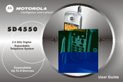 Motorola DIGITAL CORDLESS PHONE-SD4551 User Manual