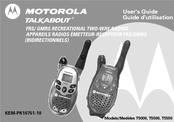 Motorola TALKABOUT T5500 User Manual
