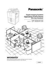Panasonic DP-6530 Operating Instructions Manual