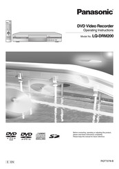Panasonic LQ-DRM200 Operating Instructions Manual