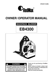 Redmax EB4300 Owner's/Operator's Manual