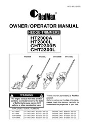 RedMax HT2300L Owner's/Operator's Manual