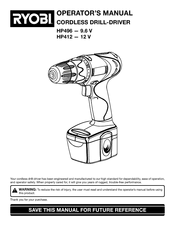 Ryobi HP612K Operator's Manual